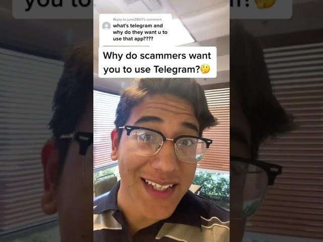 Why Scammers use Telegram!