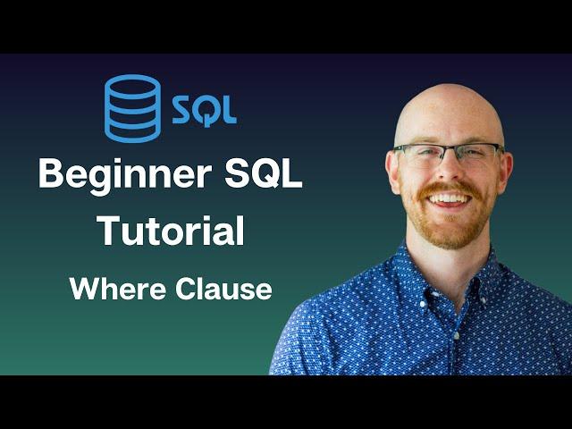 Where Clause in MySQL | Beginner MySQL Series