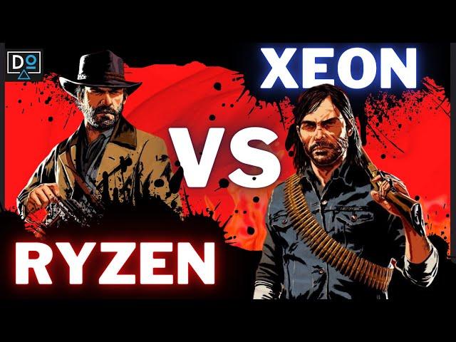 XEON E5 2620 V3 VS RYZEN 7 1700 PRO | RED DEAD REDEMPTION 2