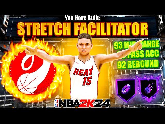 This 7' 1" Stretch with 96 Pass Accuracy is DOMINATING NBA 2K24...