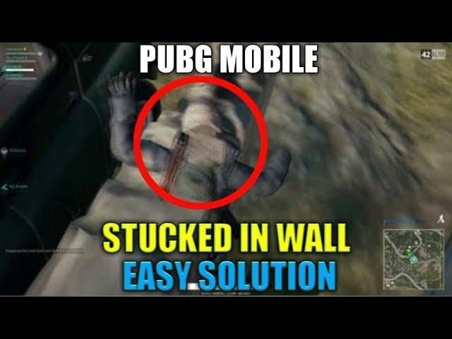 PUBG MOBILE STUCKED IN WALL | GAMES LOVER ADDA