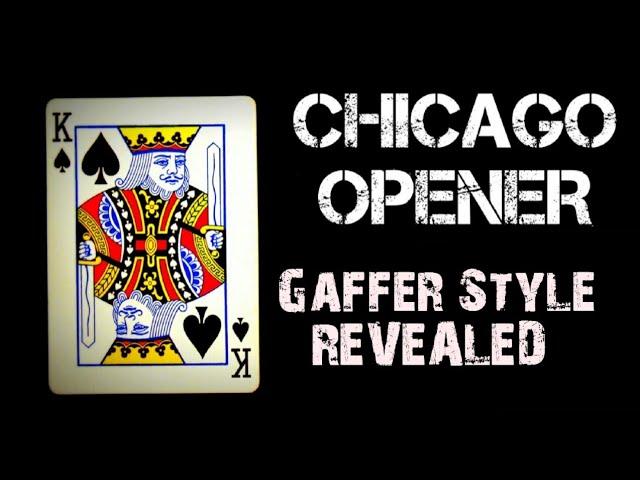 Best Card Trick In The World "Chicago opener" TUTORIAL