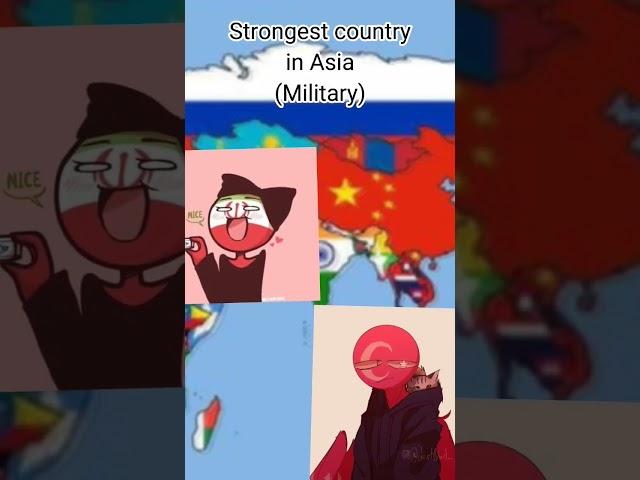 Strongest Country in Asia #shorts #edit #country #countryhumans #china #russia