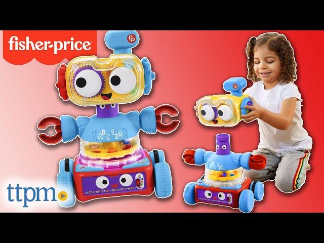 YOU CAN TAKE THIS ROBOT APART! 4-in-1 Ultimate Learning Bot from Fisher-Price