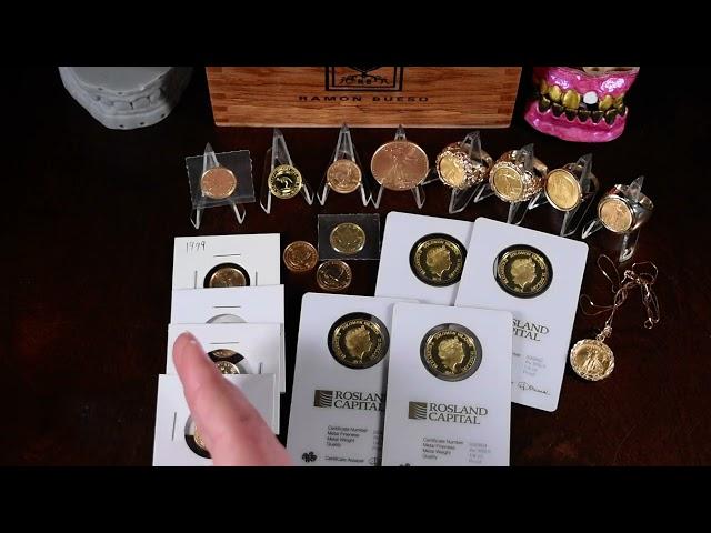 My journey to 3 oz of gold. Stacking silver & gold. Starting small to save big money