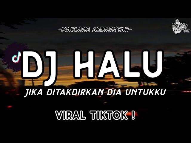 DJ HALU VIRAL TIKTOK TERBARU 2024 !