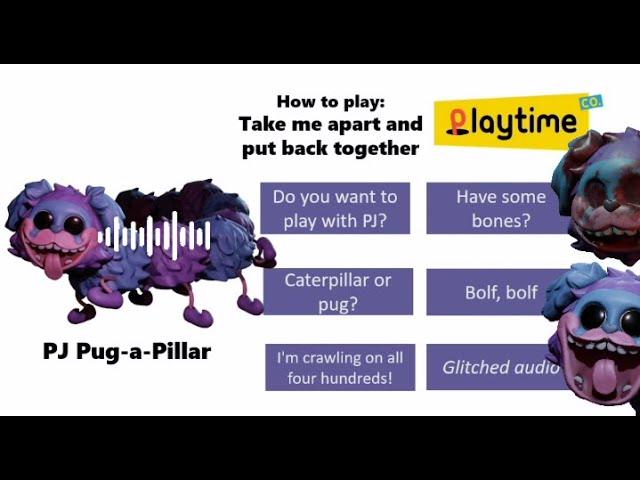 I MADE Poppy Playtime Soundboard All Voice Line of All Characters PART 1 from Playtime co Cardboard