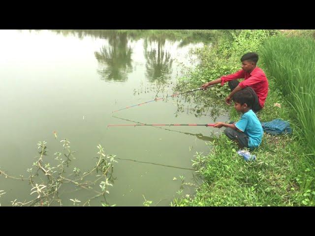 Hook Fishing ~ Traditional Hook Fishing  Village Daily Life (Part-435)