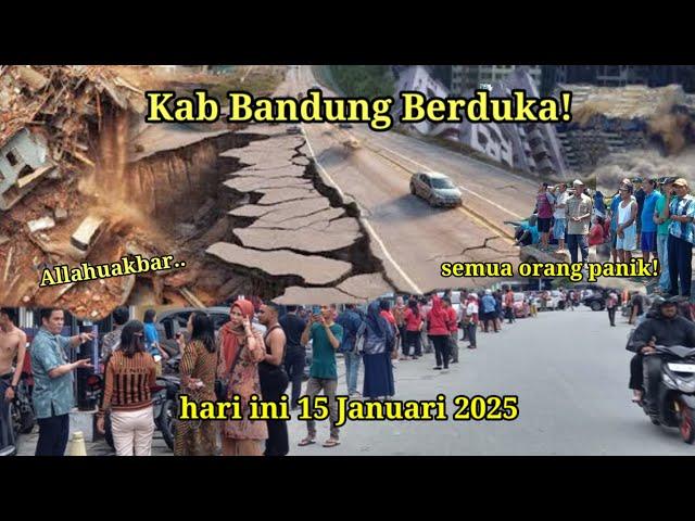 GEMPAR Bandung Jabar ! Baru saja Kab Bandung Gempa Hari ini 15 Januari 2025