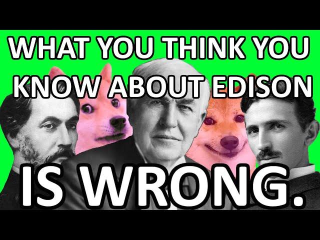 Edison: Tesla's Nemesis, Animal Abuser, & Thief? | Video Essay