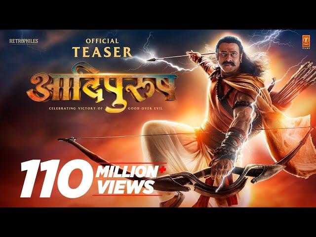 Adipurush (Official Teaser) Hindi | Prabhas | Saif Ali Khan | Kriti Sanon | Om Raut | Bhushan Kumar