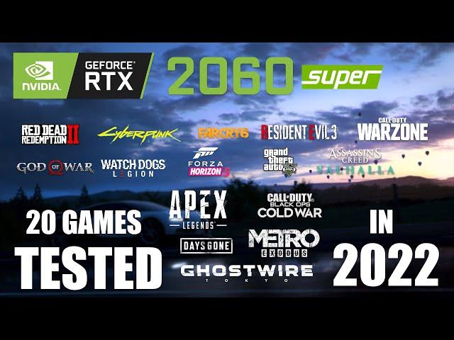 RTX 2060 Super in 2022 | I5-12400 | 1080p - 1440p - 20 Games Tested