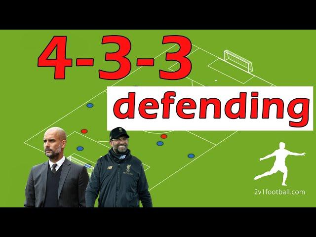 4-3-3 DEFENDING AND PRESSING