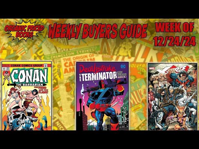 Organic Price Books Weekly Buyers Guide: 12/24/24 Upcoming Collected Edition Comic Book Releases!