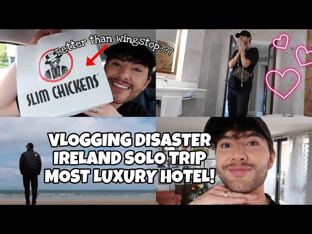 Vlogging DISASTER, Ireland SOLO TRIP & Is This Better Than WING STOP? (Week In The Life-Mukbang)ad