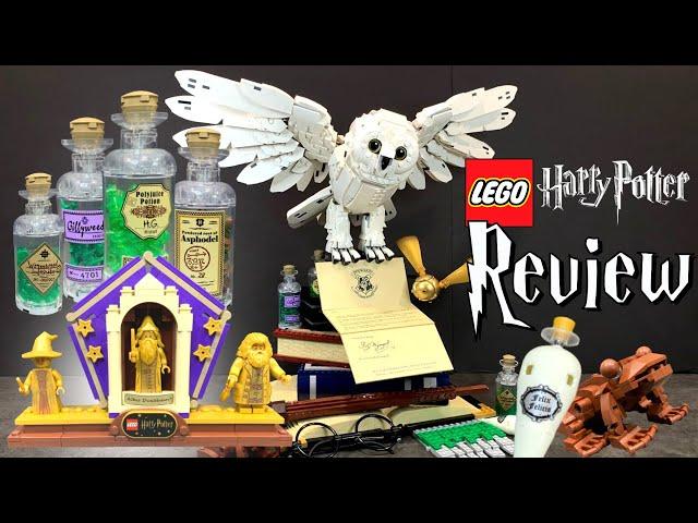 LEGO Harry Potter 2021 D2C Hogwarts Icons Collectors Edition (76391) Review!