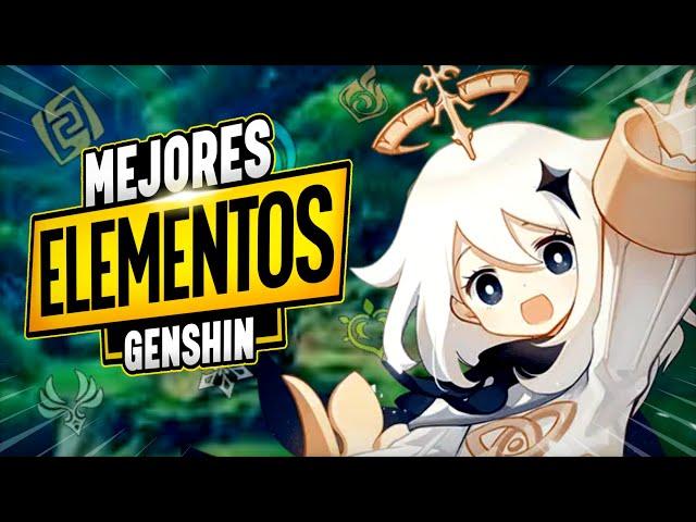 ¿CUÁLES SON LOS MEJORES y PEORES ELEMENTOS de GENSHIN? - Opinión