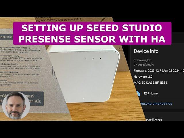 Seeed Presence Sensor setup with Home Assistant