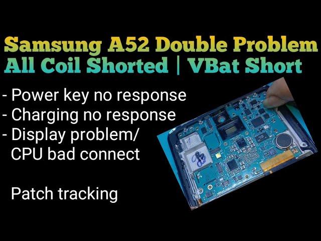 Samsung A52 Dead Solution | Full Short | Display Problem @mobilecareid