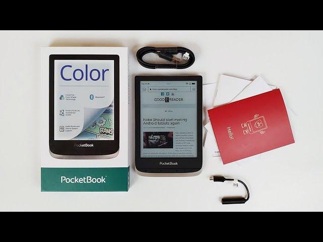 Pocketbook Color e-Reader Unboxing