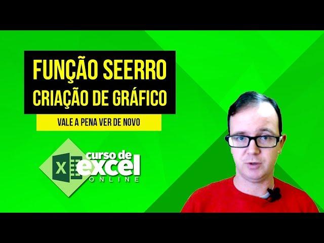 Curso de Excel OnLine - Função SeErro e Criação de Gráfico - Replay