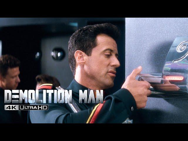 Demolition Man - "So much for the sea shells." | 4K HDR | High-Def Digest