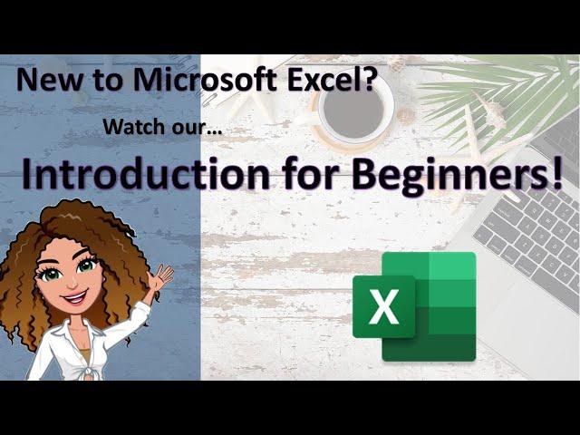 Excel tutorial: INTRODUCTION to Microsoft Excel (get started in excel 2021)