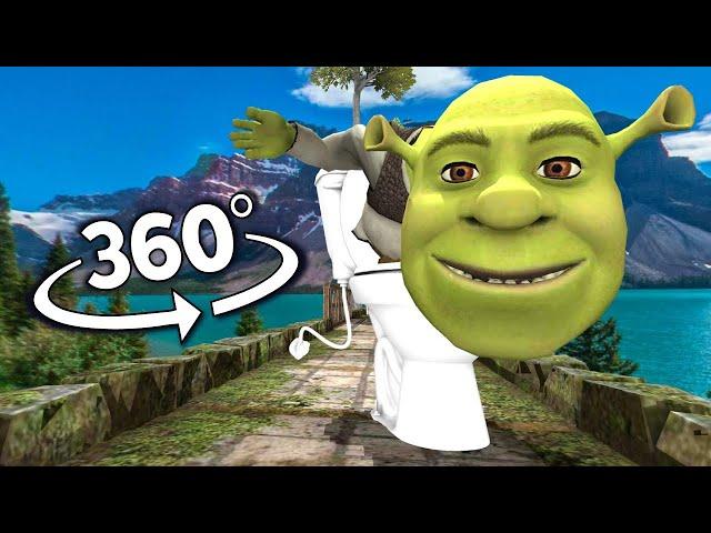 Find Shrek Toilet | Skibidi Toilet Finding Challenge 360° VR Video