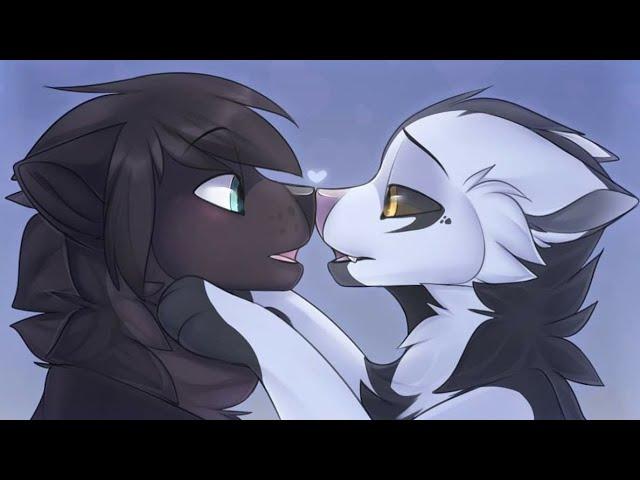 [Furry asmr] Kissing you in bed to help you fall asleep