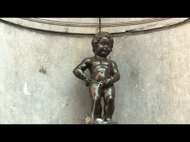 Go with the flow: 'Peeing boy' statue in Brussels turns 400 | AFP