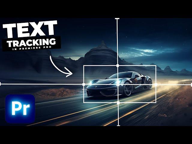 How To Track MOTION With TEXT In Premiere Pro