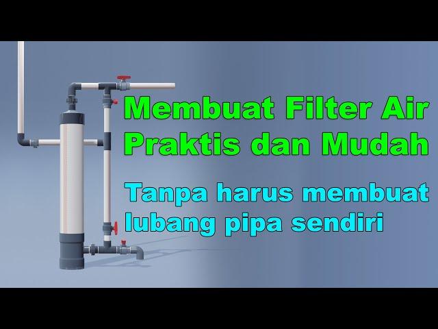 Make a Simple and Easy Water Filter | Clear Water with Automatic Back Wash