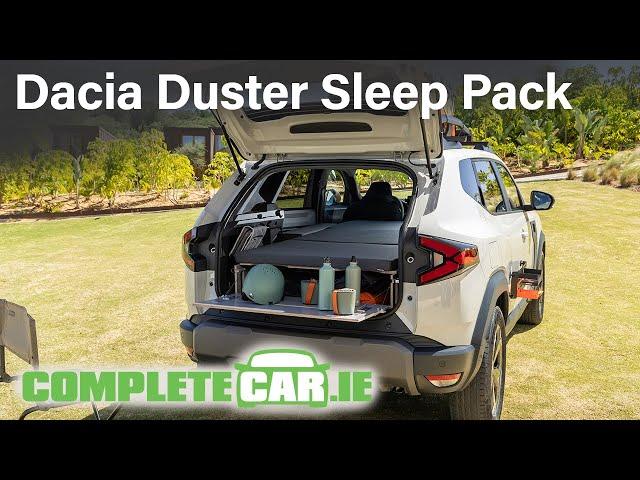 The Dacia Duster's Sleep Pack turns it into a compact camper