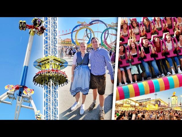 XXL Fahrgeschäfte Test auf der Wiesn!  - Oktoberfest München 2024