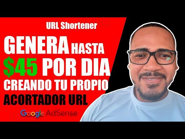 CREA TU PROPIO ACORTADOR DE URL Y GENERA HASTA $45 DÓLAR POR DÍA #AdLinkFly SAAS