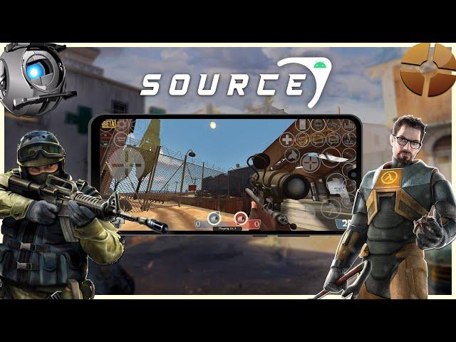 How To Play Source Games on Android | Half-Life 2 | Team Fortress 2