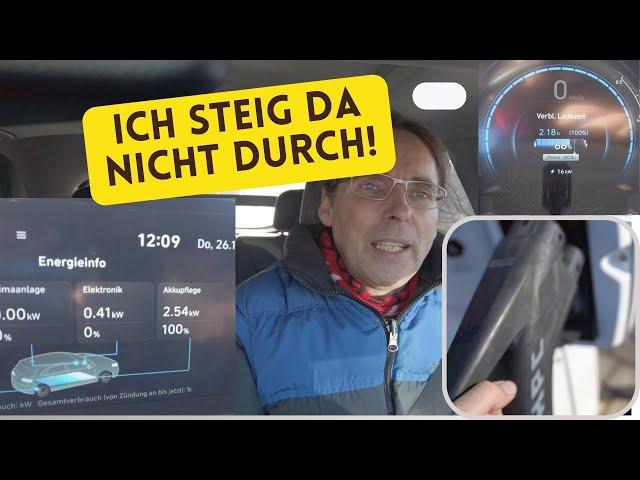 Ich versteh dieses Elektroauto nicht! Die Akkuheizung macht mich wahnsinnig.