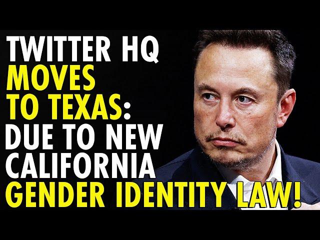 Twitter Relocates to Texas in Response to California's Gender Law