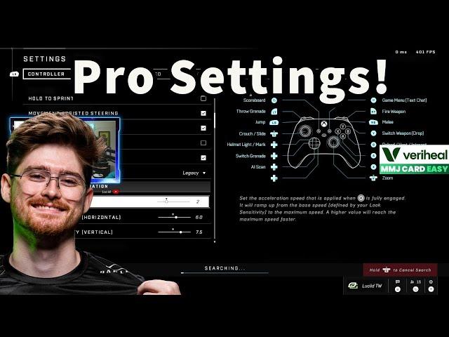 OpTic Lucid Gives You Tips For Sens Settings In Halo Infinite!!