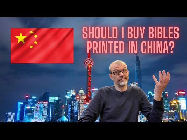 Should I Support Publishers Who Use Chinese Binderies?