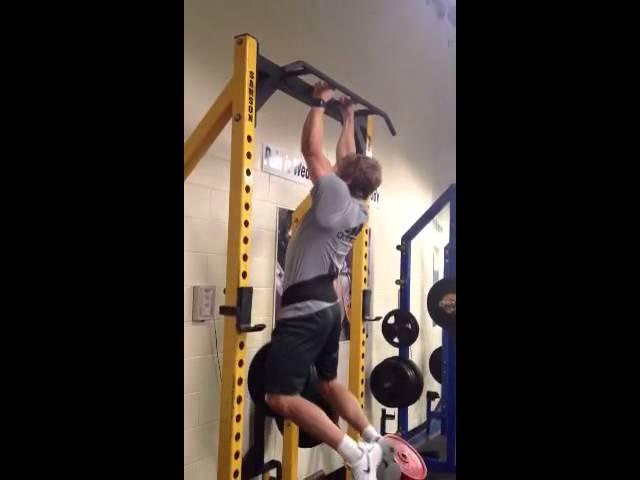 Ben Sexton 100lb Pullup x 3