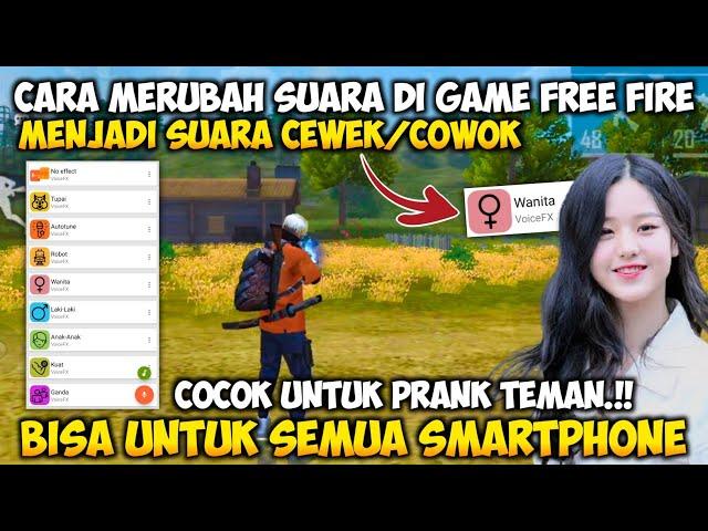 CARA MERUBAH SUARA/VOICE CHANGER DI DALAM GAME FREE FIRE