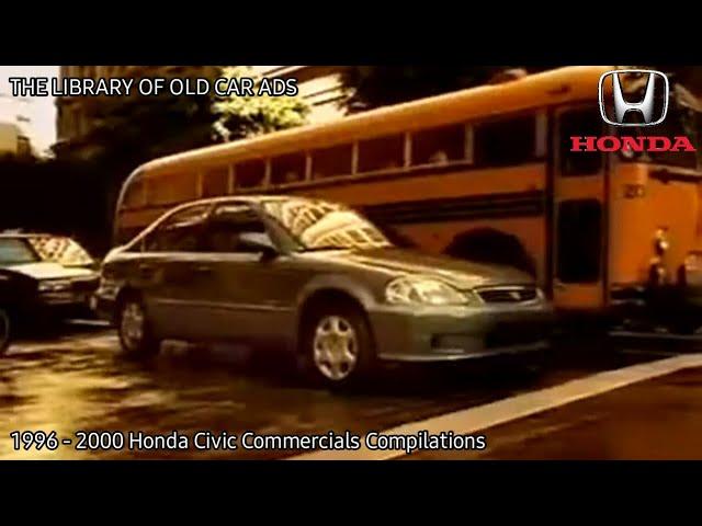 1996 - 2000 Honda Civic Commercials Compilations (Part 6)