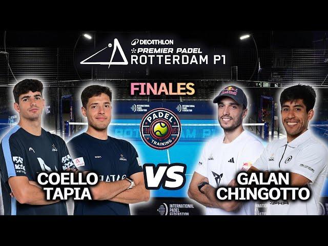 FINAL ROTTERDAM PREMIER PADEL P1  | Coello / Tapia vs Galán / Chingotto | Highlights