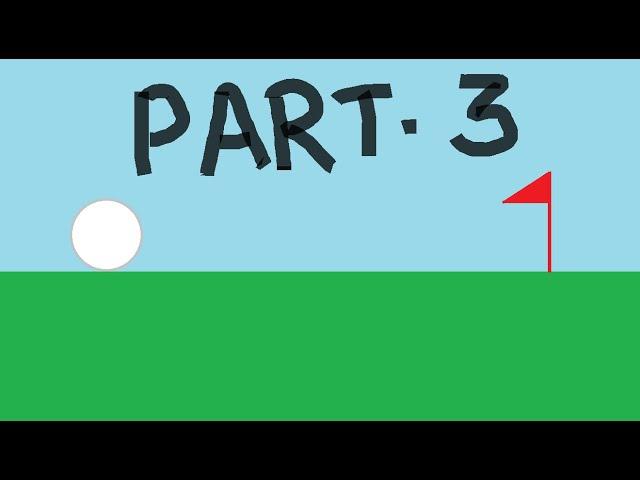 terrain generation | making 2d golf game | Part 3 | Big Brain Coding