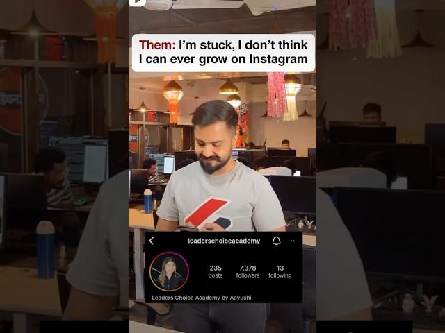 Grow On Instagram In Just 1 Week | #growoninstagram #growonline