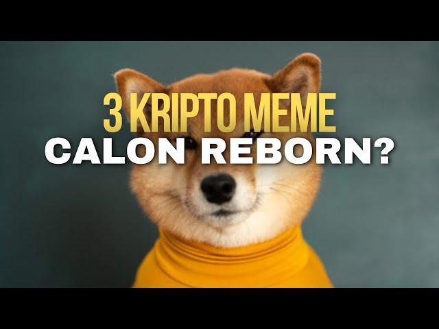 3 KRIPTO MEME CALON REBORN⁉️