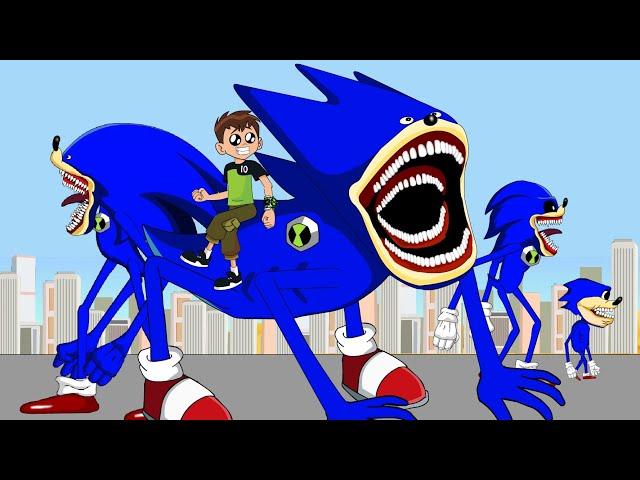 Best Of Ben 10 Shin Sonic Tapes | Fanmade Transformation