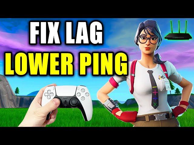 How To Fix Lag & Lower Ping In Fortnite On PS5 - Easy Guide