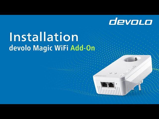 Installation – devolo Magic WiFi Add-on